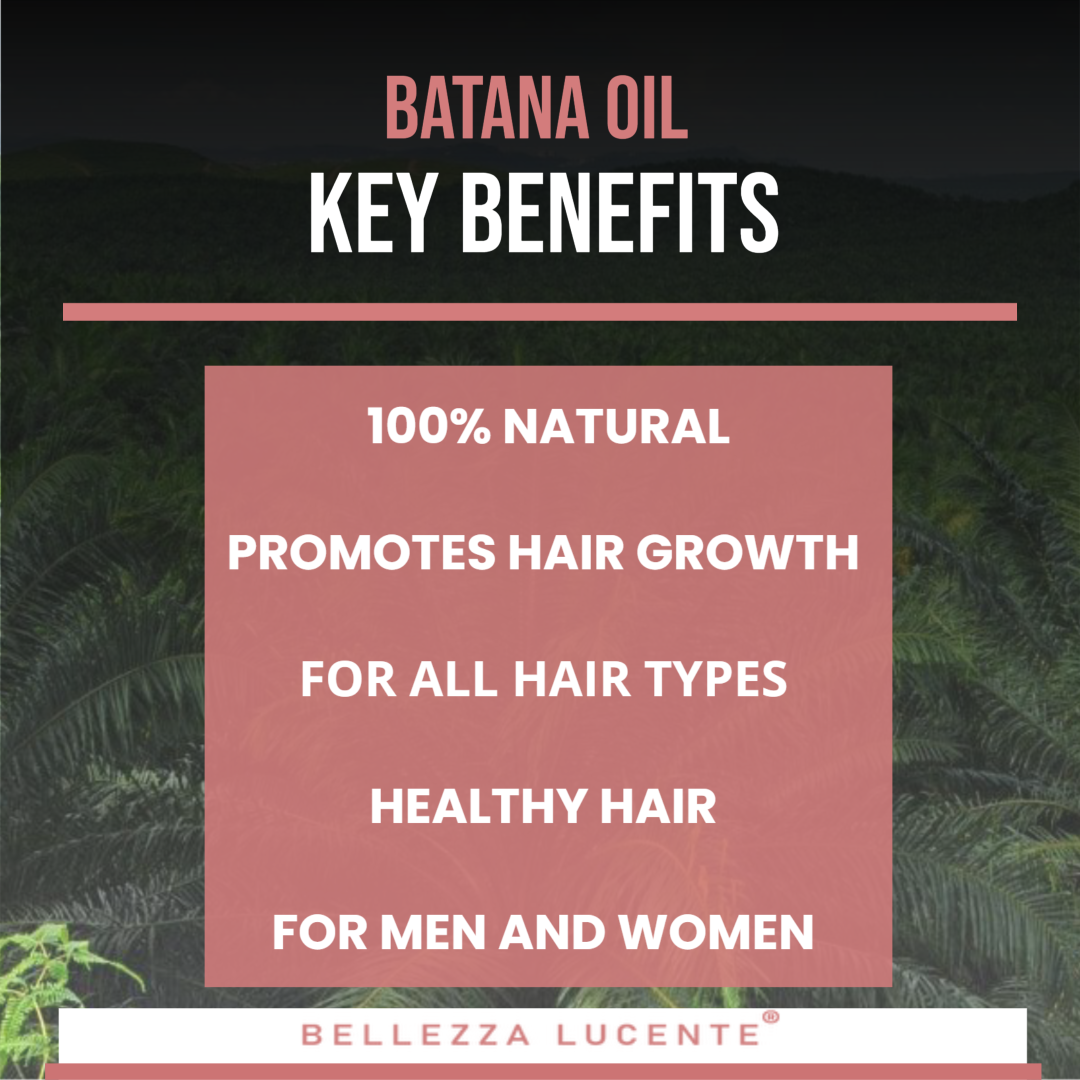 Bellezza Lucente Batana Oil Butter – Natural Hair & Skin Moisturizer for Dry, Damaged Hair – 4 oz